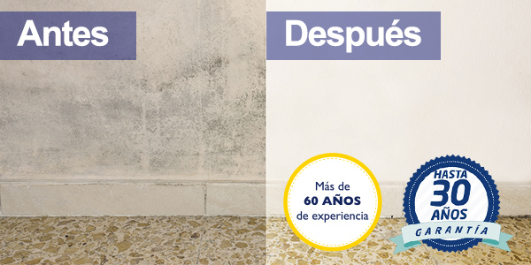 Antes y despues tratamiento Murprotec