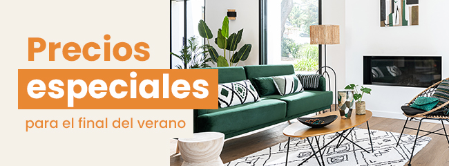 Precios especiales para el final del verano