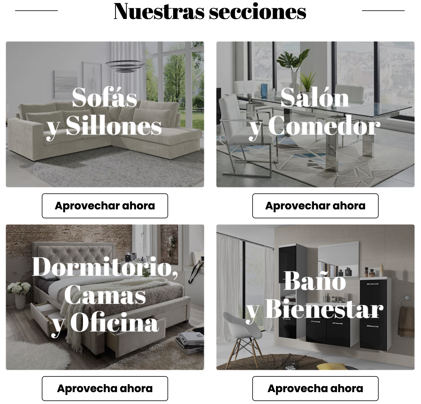 numéro 1 en venta de mobiliario online